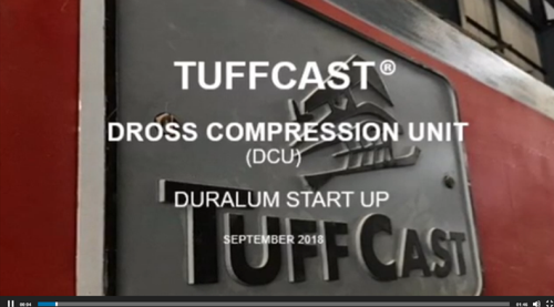 DCU Dross Compression Unit for Aluminum Dross Press